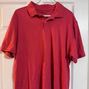 VanHeusen salmon colored polo